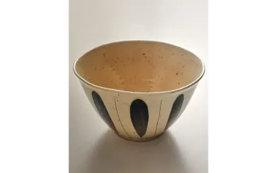 Zara Home блюдо сервировочное из фаянса, цвет синий, 27 см