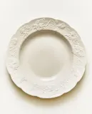 Zara Home тарелка глубокая из фарфора, цвет кремовый, 22.5 см — фото 3