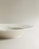 Zara Home тарелка глубокая из фарфора, цвет кремовый, 22.5 см — фото 5