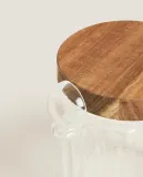Zara Home сахарница из боросиликатного стекла, цвет прозрачный, 10.9 см — фото 5