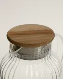 Zara Home кувшин из боросиликатного стекла, цвет прозрачный, 17.8 см — фото 3