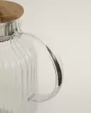 Zara Home кувшин из боросиликатного стекла, цвет прозрачный, 17.8 см — фото 4