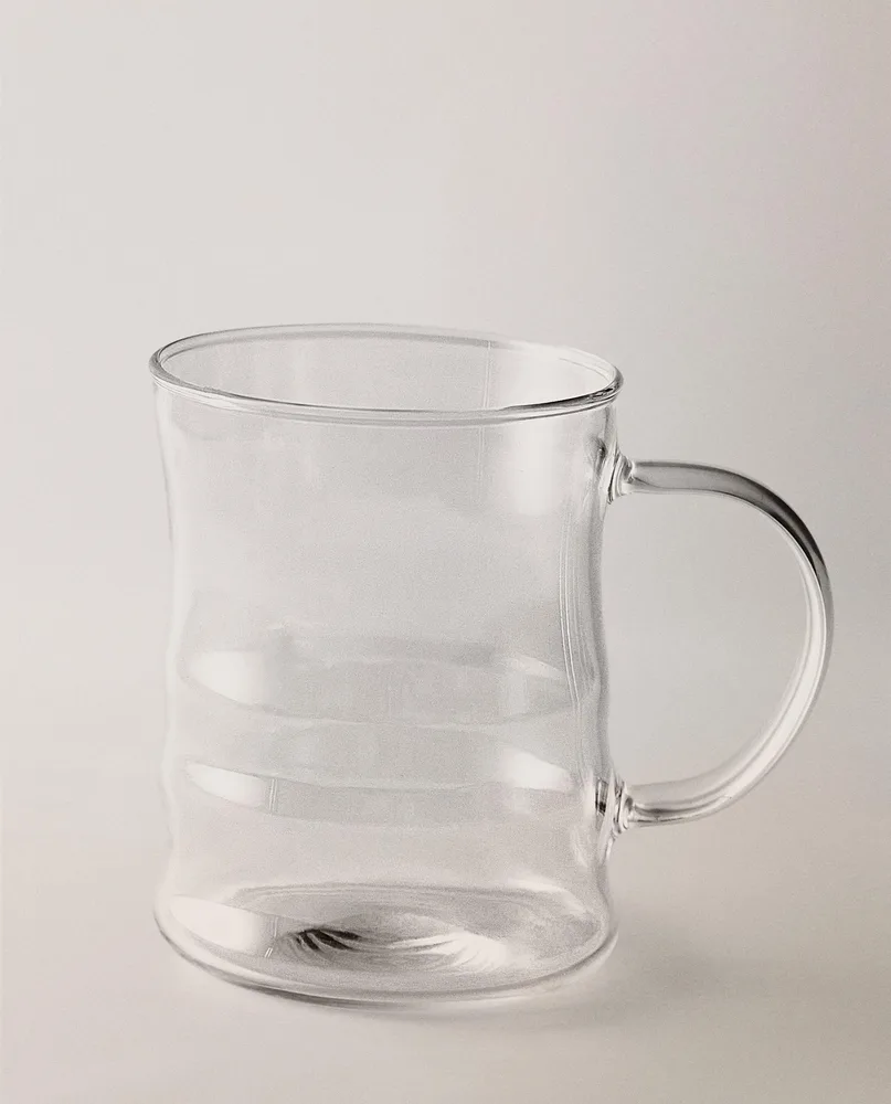 Zara Home чашка из боросиликатного стекла, цвет прозрачный, 11.8 см