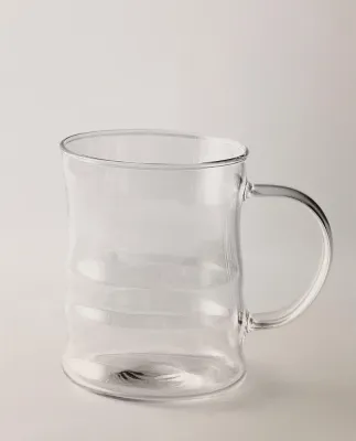 Zara Home чашка из боросиликатного стекла, цвет прозрачный, 11.8 см