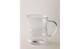 Zara Home чашка из боросиликатного стекла, цвет прозрачный, 11.8 см — фото 2