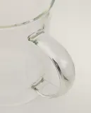 Zara Home чашка из боросиликатного стекла, цвет прозрачный, 11.8 см — фото 6