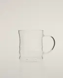 Zara Home чашка из боросиликатного стекла, цвет прозрачный, 11.8 см — фото 7