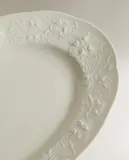 Zara Home блюдо сервировочное из фарфора, цвет кремовый, 28.4 см — фото 3