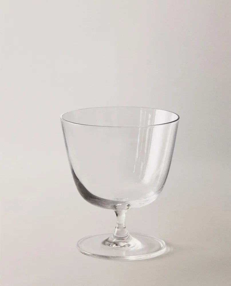 Zara Home бокал из стекла, цвет прозрачный, 10.7 см