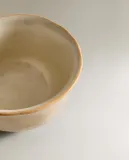 Zara Home миска из каменной керамики, цвет кремовый, 11.5 см — фото 4