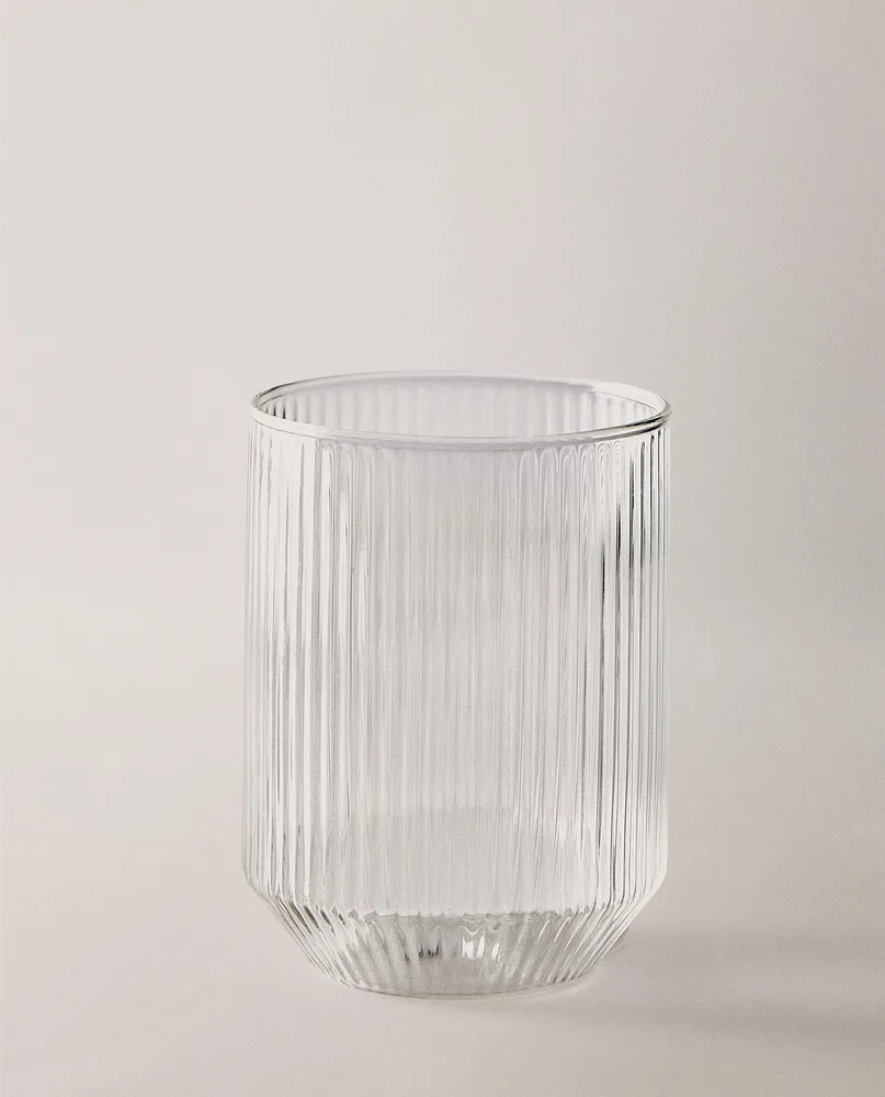 Zara Home стакан из боросиликатного стекла, цвет прозрачный, 10.5 см