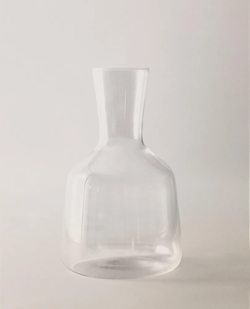 Zara Home кувшин из стекла, цвет прозрачный, 21.8 см