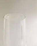 Zara Home бокал из стекла, цвет прозрачный, 24.1 см — фото 7