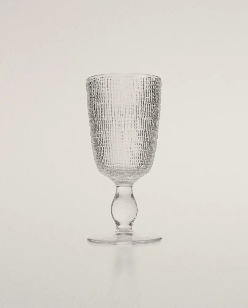 Zara Home бокал из стекла, цвет прозрачный, 16.5 см