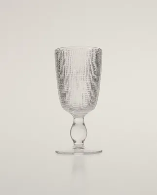 Zara Home бокал из стекла, цвет прозрачный, 16.5 см