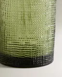 Zara Home кувшин из стекла, цвет зелёный, 20 см — фото 4