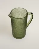 Zara Home кувшин из стекла, цвет зелёный, 20 см — фото 8