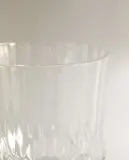 Zara Home стакан из стекла, цвет прозрачный, 10.5 см — фото 4
