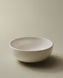 Zara Home миска из каменной керамики, цвет белый, 14.2 см — фото 1