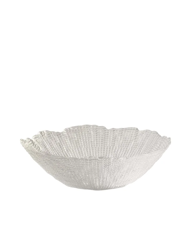 Zara Home блюдо сервировочное из стекла, цвет прозрачный, 27.5 см