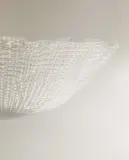 Zara Home блюдо сервировочное из стекла, цвет прозрачный, 27.5 см — фото 6