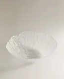 Zara Home блюдо сервировочное из стекла, цвет прозрачный, 27.5 см — фото 8