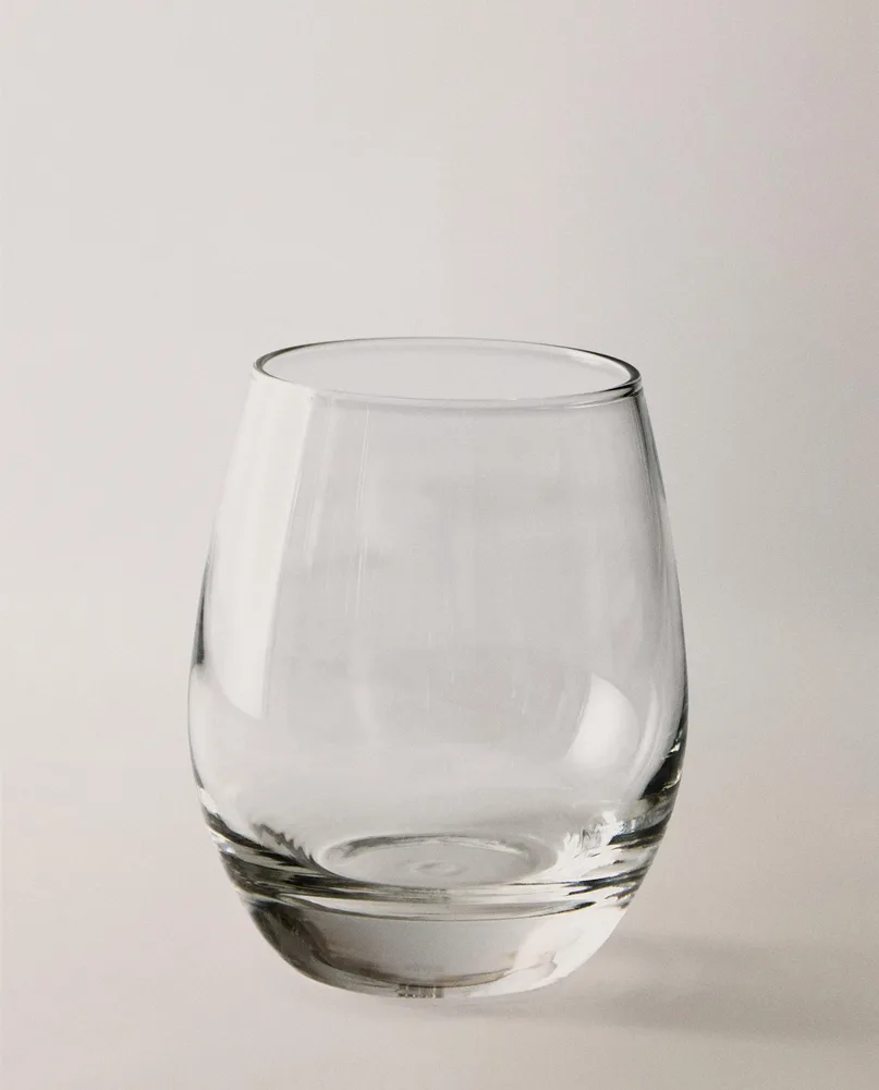 Zara Home стакан из стекла, цвет прозрачный, 12 см · 5220/561
