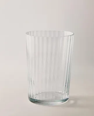 Zara Home стакан из стекла, цвет прозрачный, 12 см · 9226/402