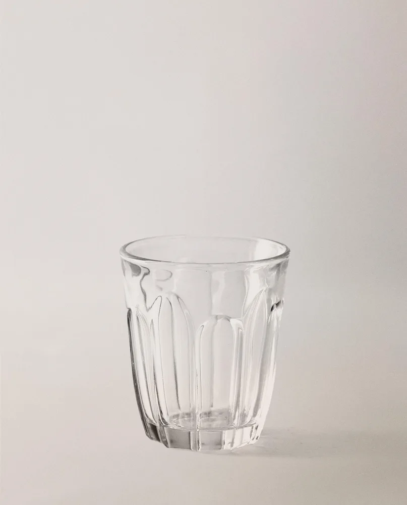 Zara Home стакан из стекла, цвет прозрачный, 7.8 см