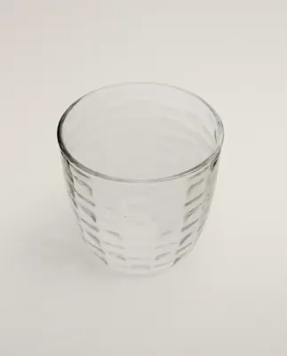 Zara Home стакан из стекла, цвет прозрачный, 8.5 см · 0284/400