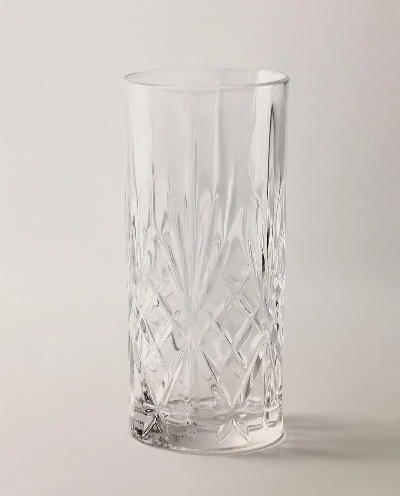 Zara Home стакан из стекла, цвет прозрачный, 19 см