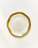 Zara Home тарелка пирожковая из стекла, цвет золотой, 15 см — фото 1