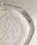 Zara Home тарелка пирожковая из стекла, цвет золотой, 15 см — фото 3