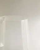 Zara Home бокал из стекла, цвет прозрачный, 21.4 см — фото 2