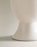 Zara Home бокал из каменной керамики, цвет белый, 6.9 см — фото 3