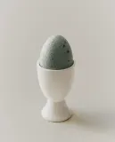 Zara Home бокал из каменной керамики, цвет белый, 6.9 см — фото 7