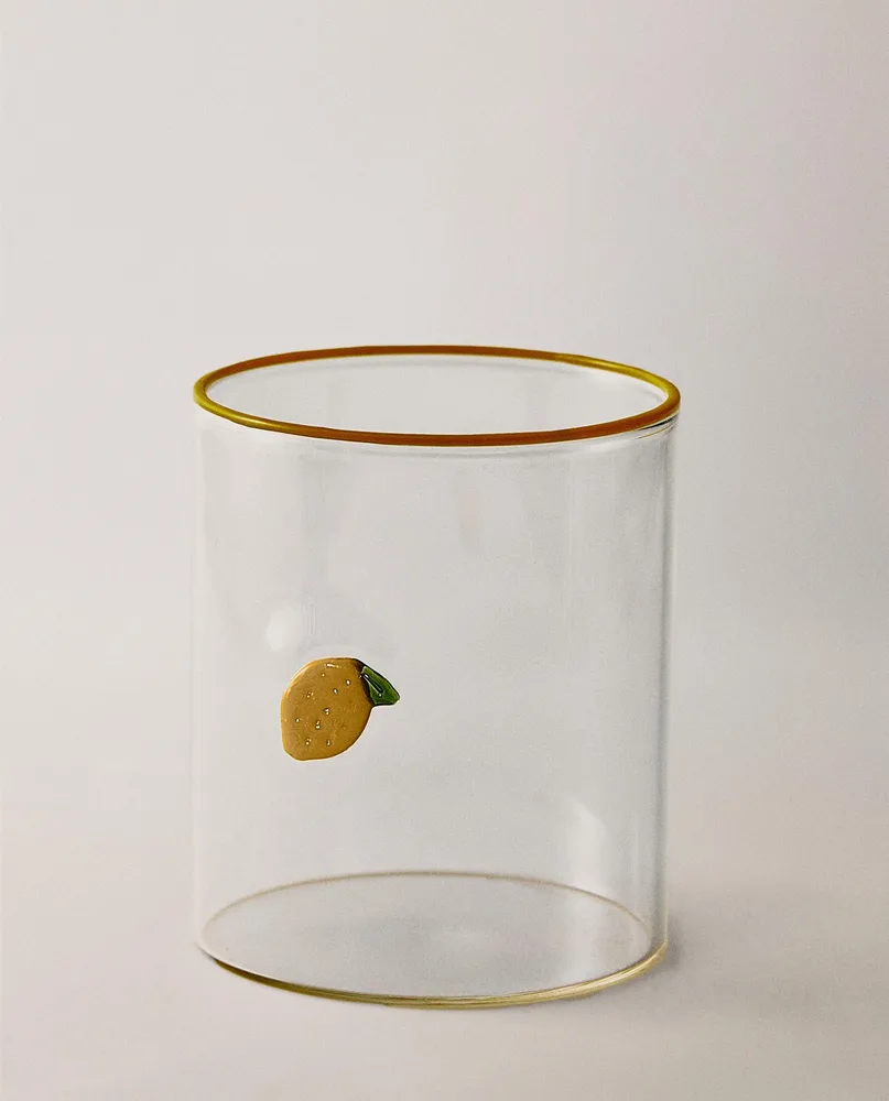 Zara Home стакан из боросиликатного стекла, цвет зелёный, 9.5 см