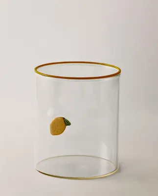 Zara Home стакан из боросиликатного стекла, цвет зелёный, 9.5 см
