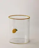 Zara Home стакан из боросиликатного стекла, цвет зелёный, 9.5 см — фото 1