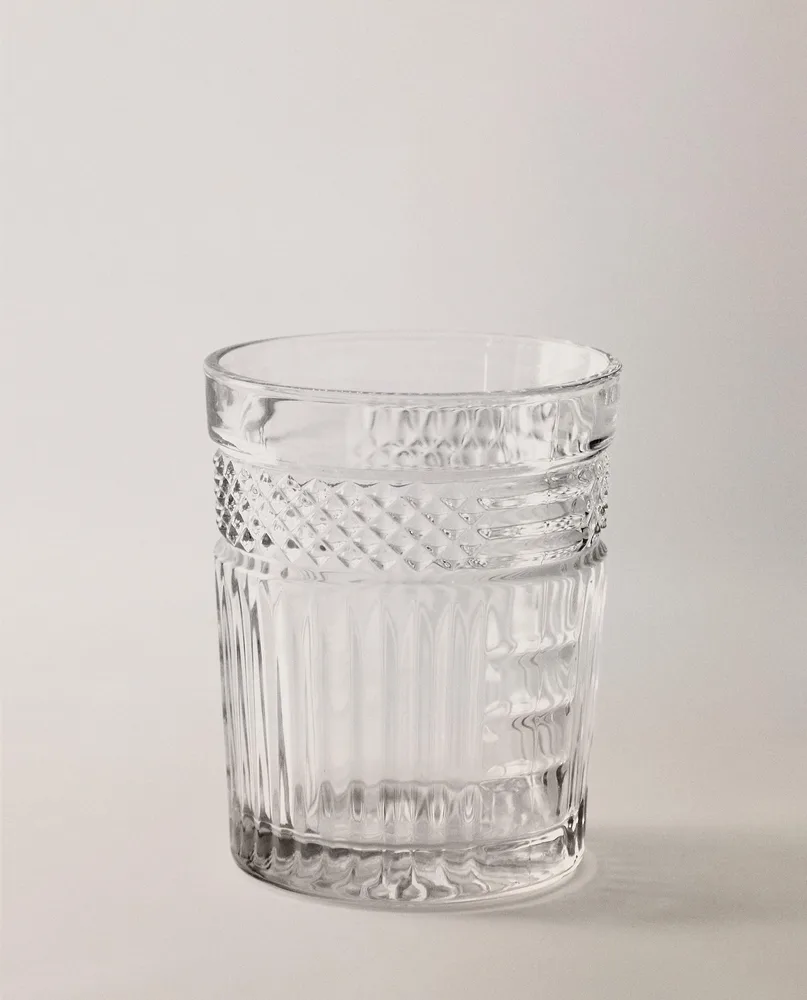 Zara Home стакан из стекла, цвет прозрачный, 10.6 см