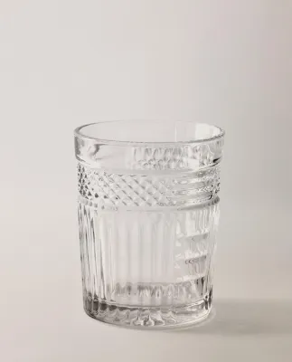 Zara Home стакан из стекла, цвет прозрачный, 10.6 см