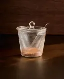 Zara Home сахарница из боросиликатного стекла, цвет прозрачный, 11.5 см — фото 3