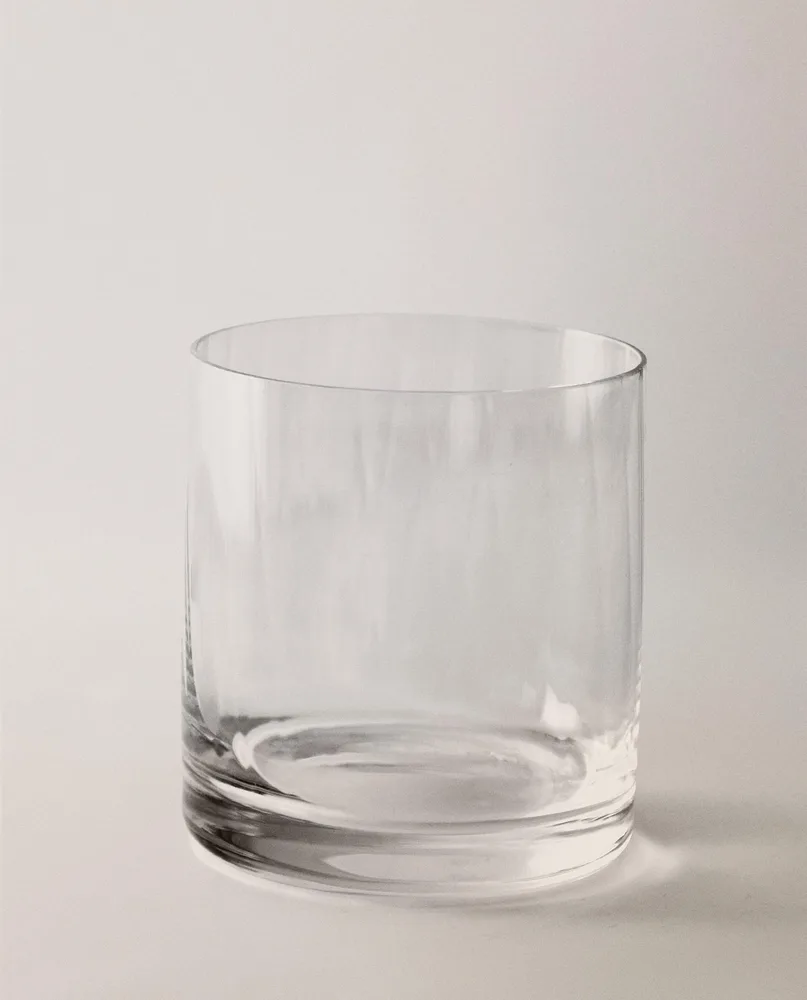 Zara Home стакан из стекла, цвет прозрачный, 10 см · 2240/401