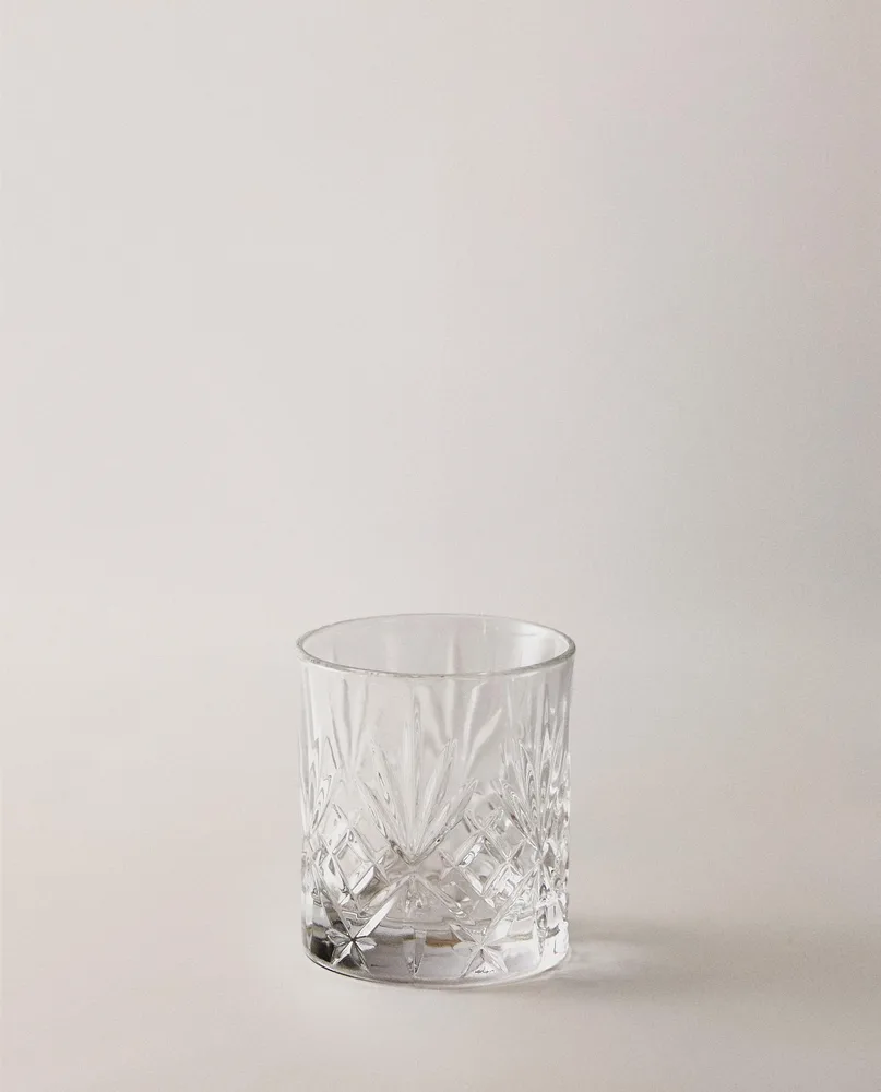 Zara Home рюмка из стекла, цвет прозрачный, 6 см