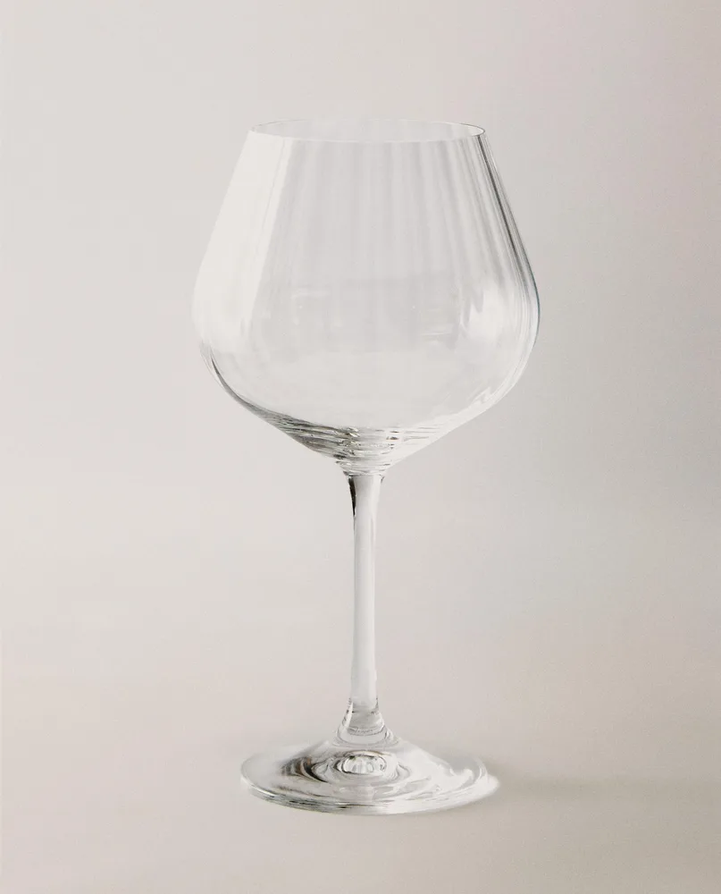 Zara Home бокал из стекла, цвет прозрачный, 21 см · 9260/409