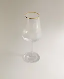 Zara Home рюмка из стекла, цвет золотой, 24 см — фото 6