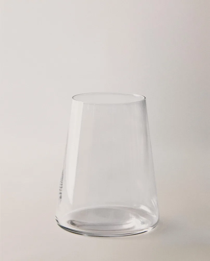 Zara Home стакан из стекла, цвет прозрачный, 9.6 см