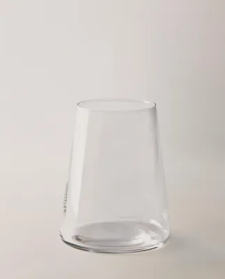 Zara Home стакан из стекла, цвет прозрачный, 9.6 см