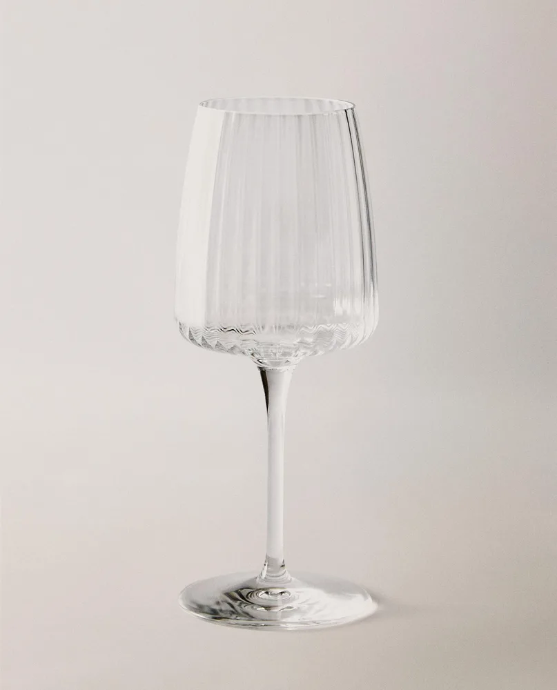 Zara Home бокал из стекла, цвет прозрачный, 20 см