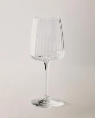 Zara Home бокал из стекла, цвет прозрачный, 20 см
